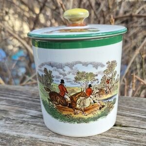 Vintage Copeland Spode England Jam Jar